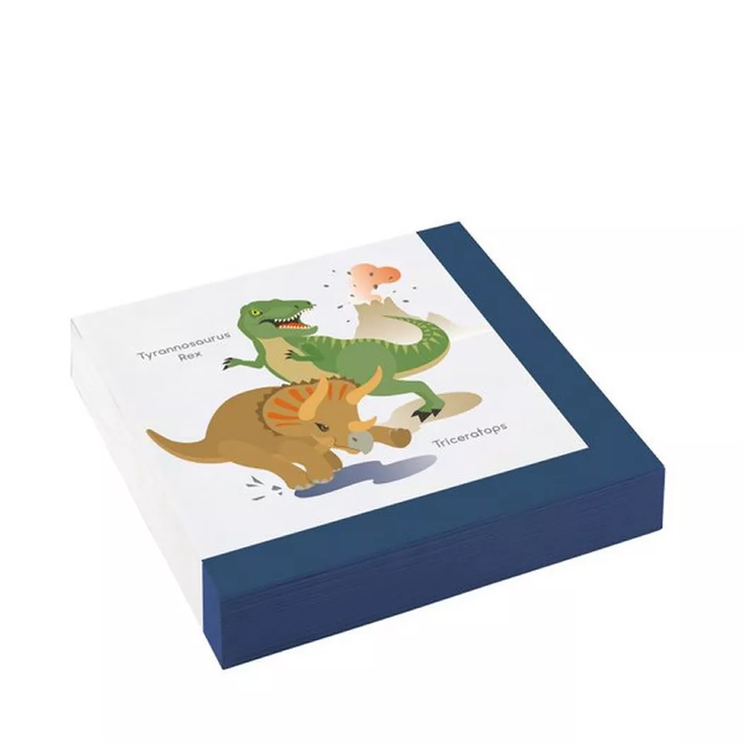 Riethmüller - Servietten Happy Dinosaur, Multicolor