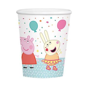 8 Tazze Peppa Pig, 250ml