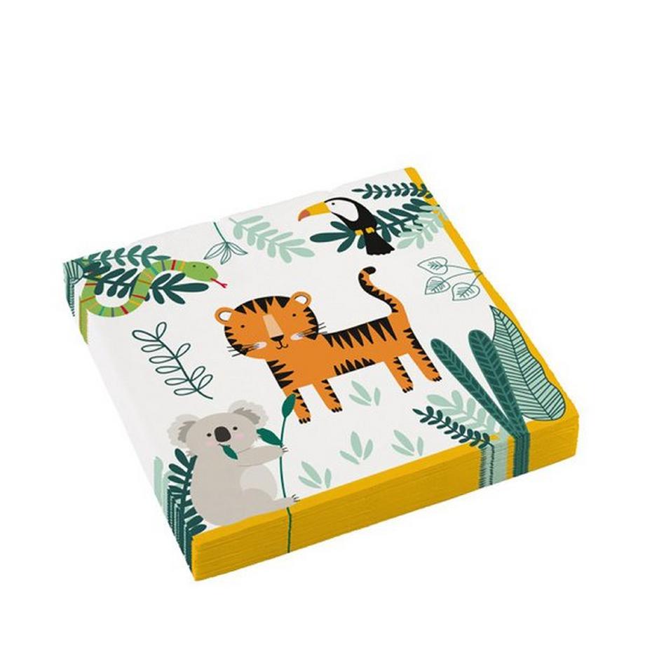 16 Tovaglioli Get Wild