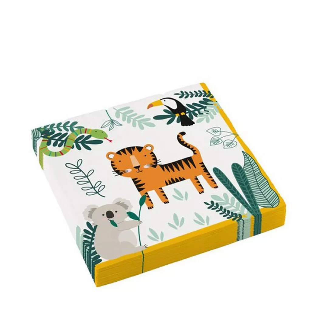 Riethmüller - 16 Servietten Get Wild, Multicolor