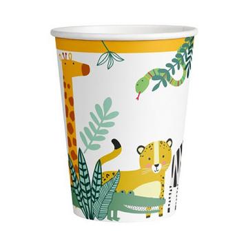 8 Gobelets Get Wild, 250ml