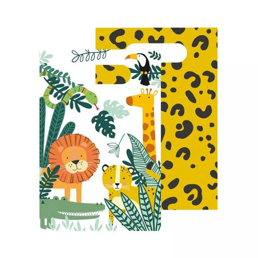 Riethmüller - 8 Papiertüten Get Wild, Multicolor