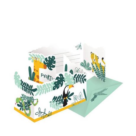 Riethmüller  8 Einladungskarten Get Wild 