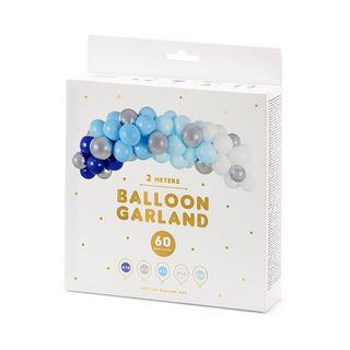 PartyDeco  Ballon Girlande Regenbogen 