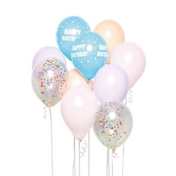 DIY Ballon-Set Happy Birthday mit 10 Ballons
