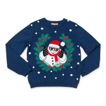 Pull de Noël avec applications