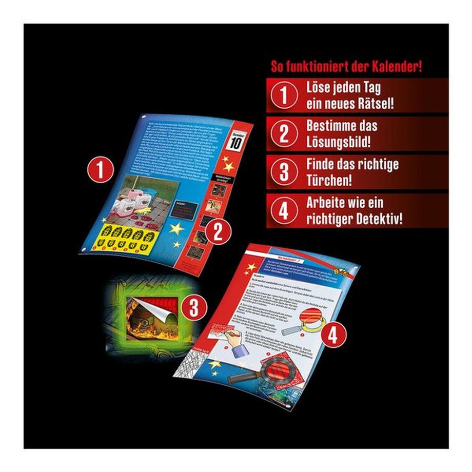 Kosmos  Die drei ??? Adventskalender - Gruseliges Schiffswrack, Tedesco 