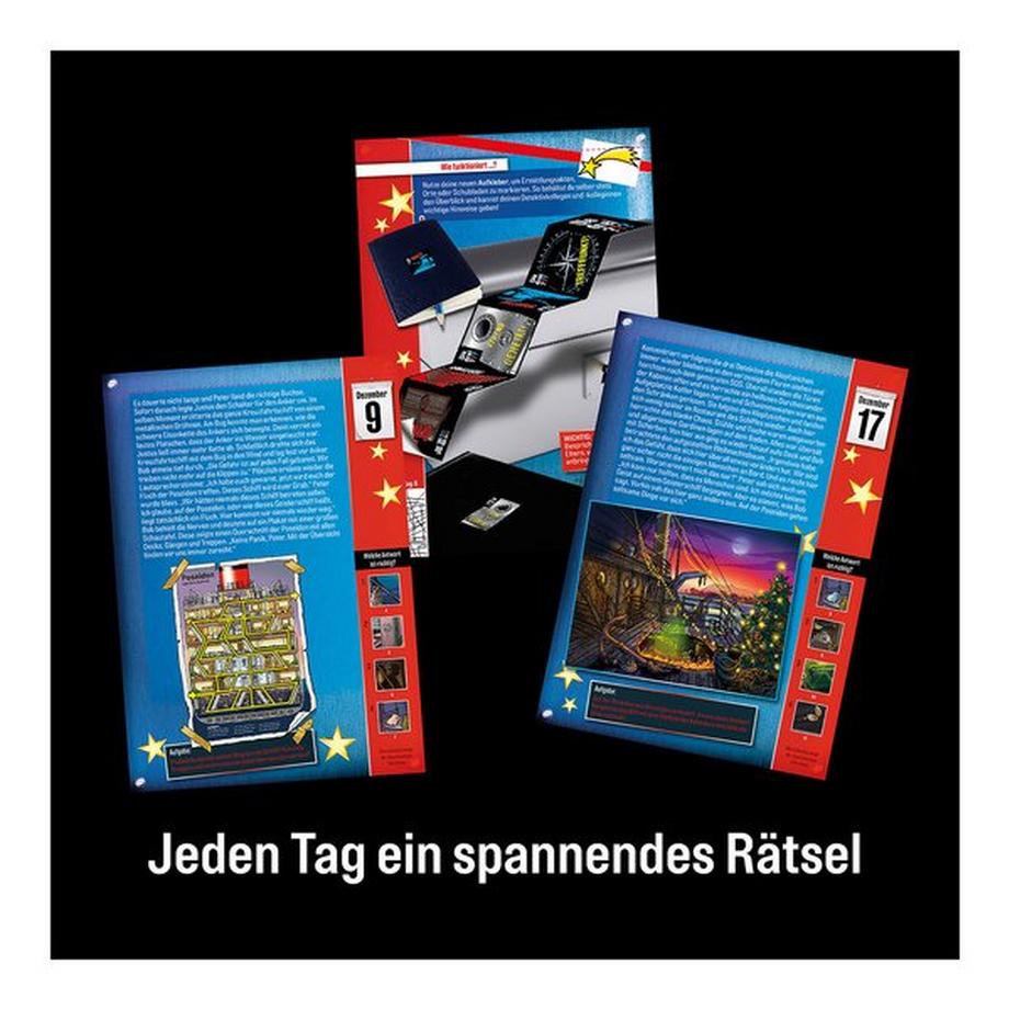 Kosmos  Die drei ??? Adventskalender - Gruseliges Schiffswrack, Tedesco 