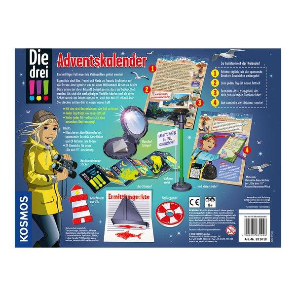 Kosmos  Die drei !!! Adventskalender - Geheimnis im Geisterschiff, Tedesco 