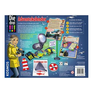 Kosmos  Die drei !!! Adventskalender - Geheimnis im Geisterschiff, Deutsch 