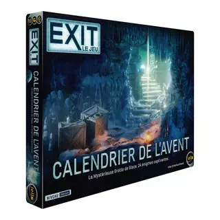 iello  EXIT Calendrier de l'Avent - La mystérieuse Grotte de Glace, Francese Multicolore