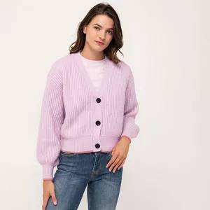 Kurze Strickjacke