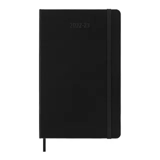 MOLESKINE Tageskalender 18 Monate 2022-2023 Hardcover Black