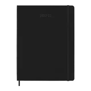 MOLESKINE Wochenagenda 18 Monate 2022-2023 Hardcover Black