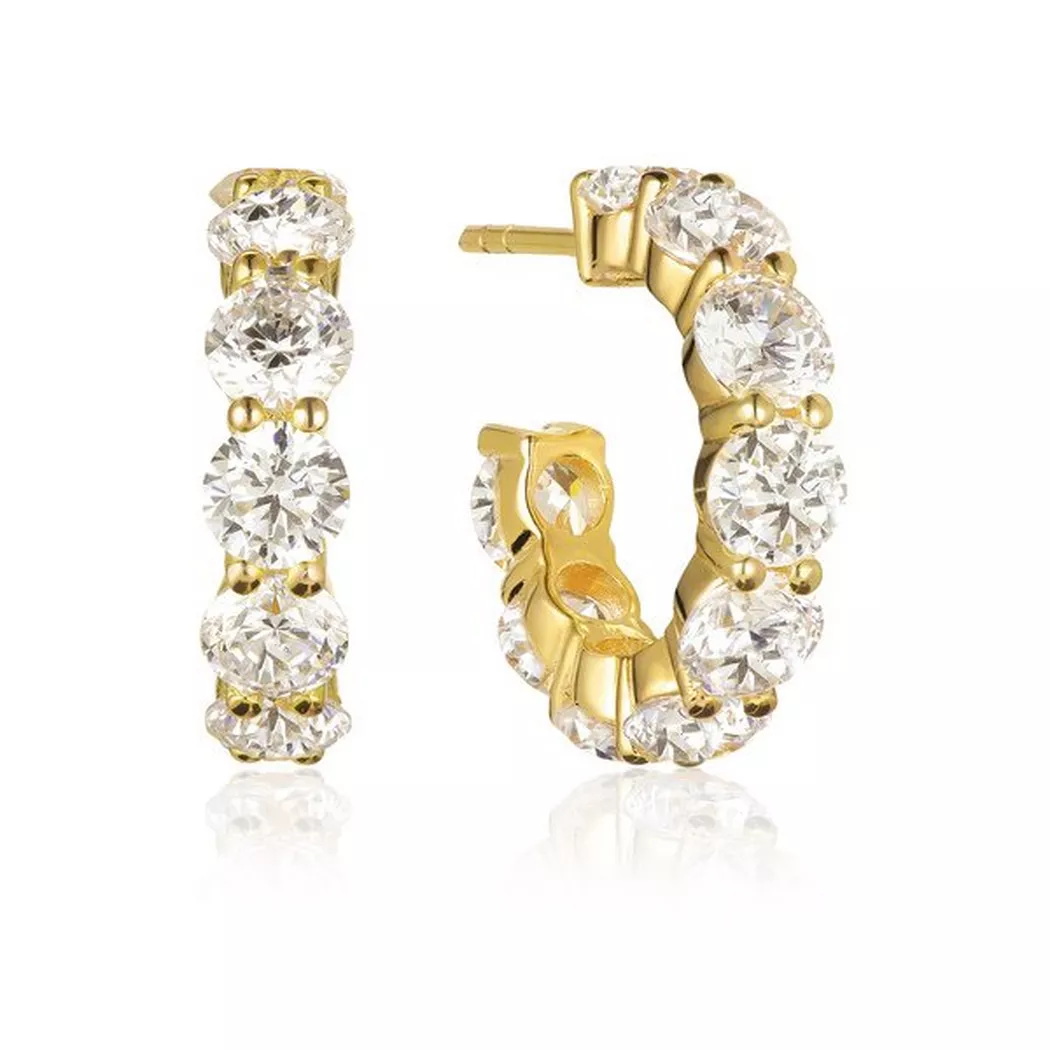 Sif Jakobs - Ohrringe, Belluno Creolo, 12mm, Gold