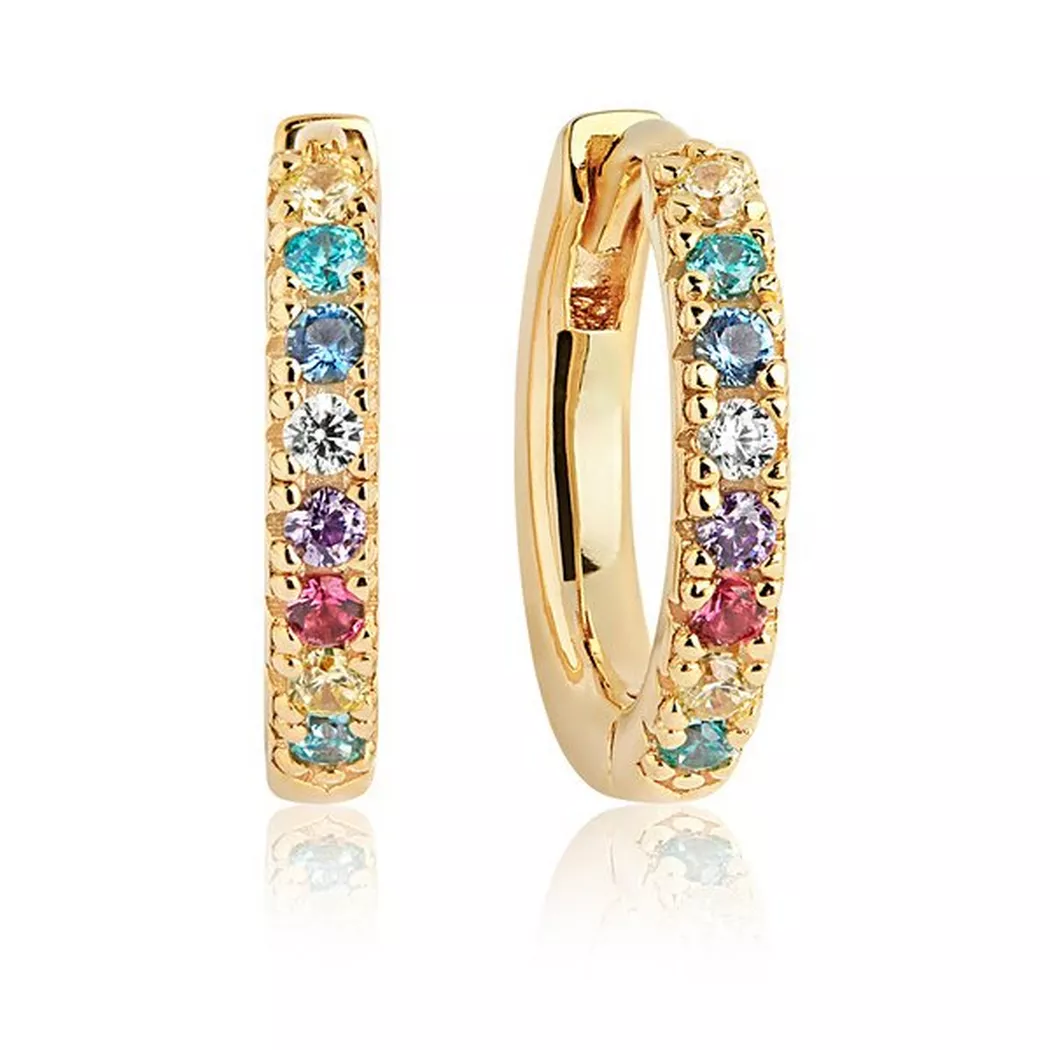 Sif Jakobs - Ohrringe, Ellera Medio, 14mm, Gold