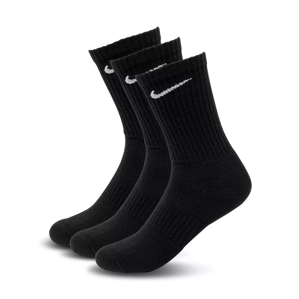 Nike - Triopack, wadenlange Sp-Sock, Everyday Cushioned, S, Black