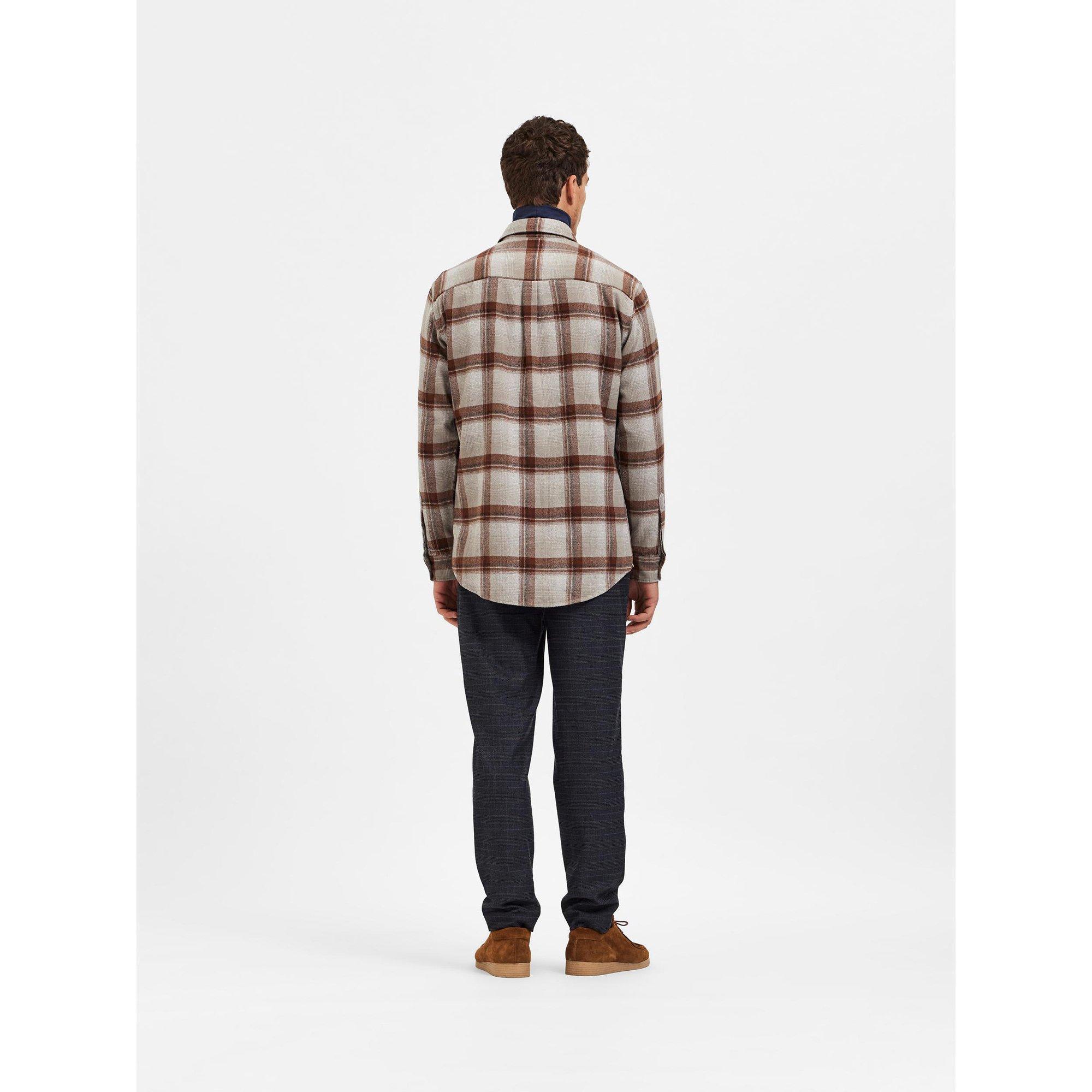 SELECTED SLHREGSCOT CHECK SHIRT Hemd, langarm 