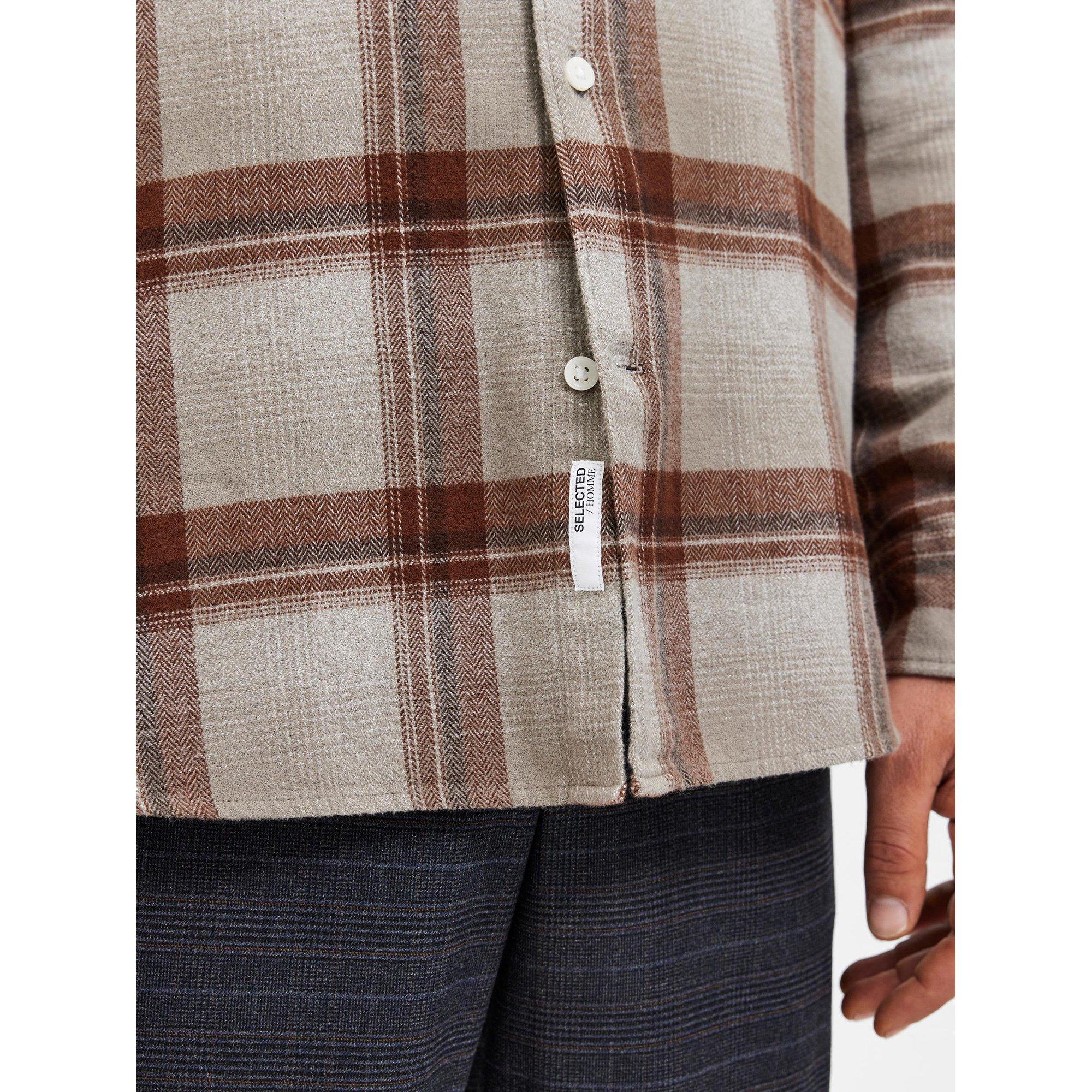 SELECTED SLHREGSCOT CHECK SHIRT Hemd, langarm 