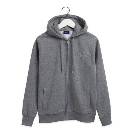 GANT TONAL ARCHIVE SHIELD ZIP HOODIE Felpa 