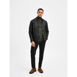 SELECTED SLHARCHIVE CLASSIC LEATHER JKT NOOS Giacca in pelle 