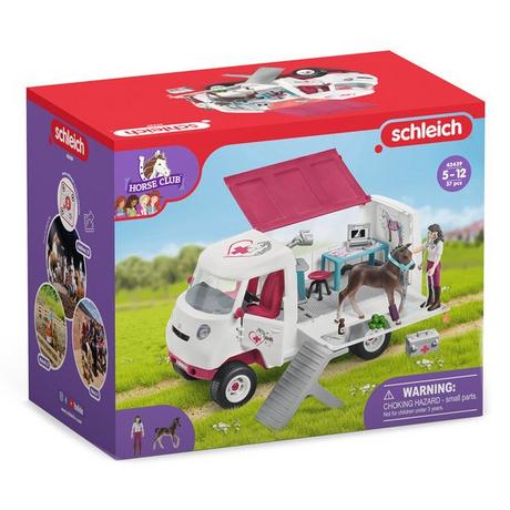 Schleich  42439 Mobile Tierärztin mit Hannoveraner Fohlen 