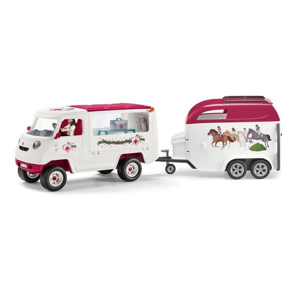 Schleich  42439 Veterinario mobile con puledro hannoveriano 