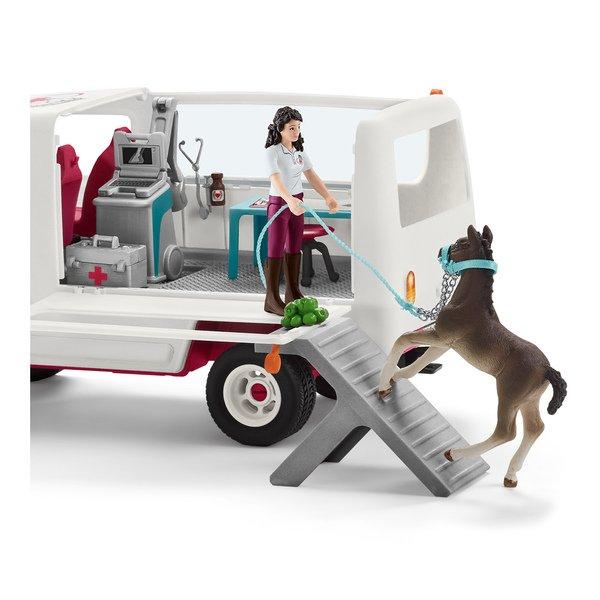Schleich  42439 Veterinario mobile con puledro hannoveriano 