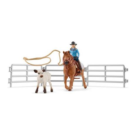Schleich  42577 Equipe de Cowboy et leurs lassos 
