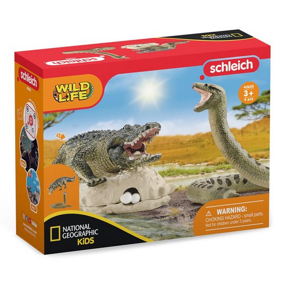 Schleich  42625 Duel Aligator/Anaconda 