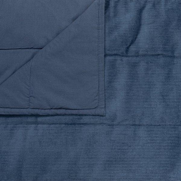 Manor Alberta Jeté de lit en velours côtelé  