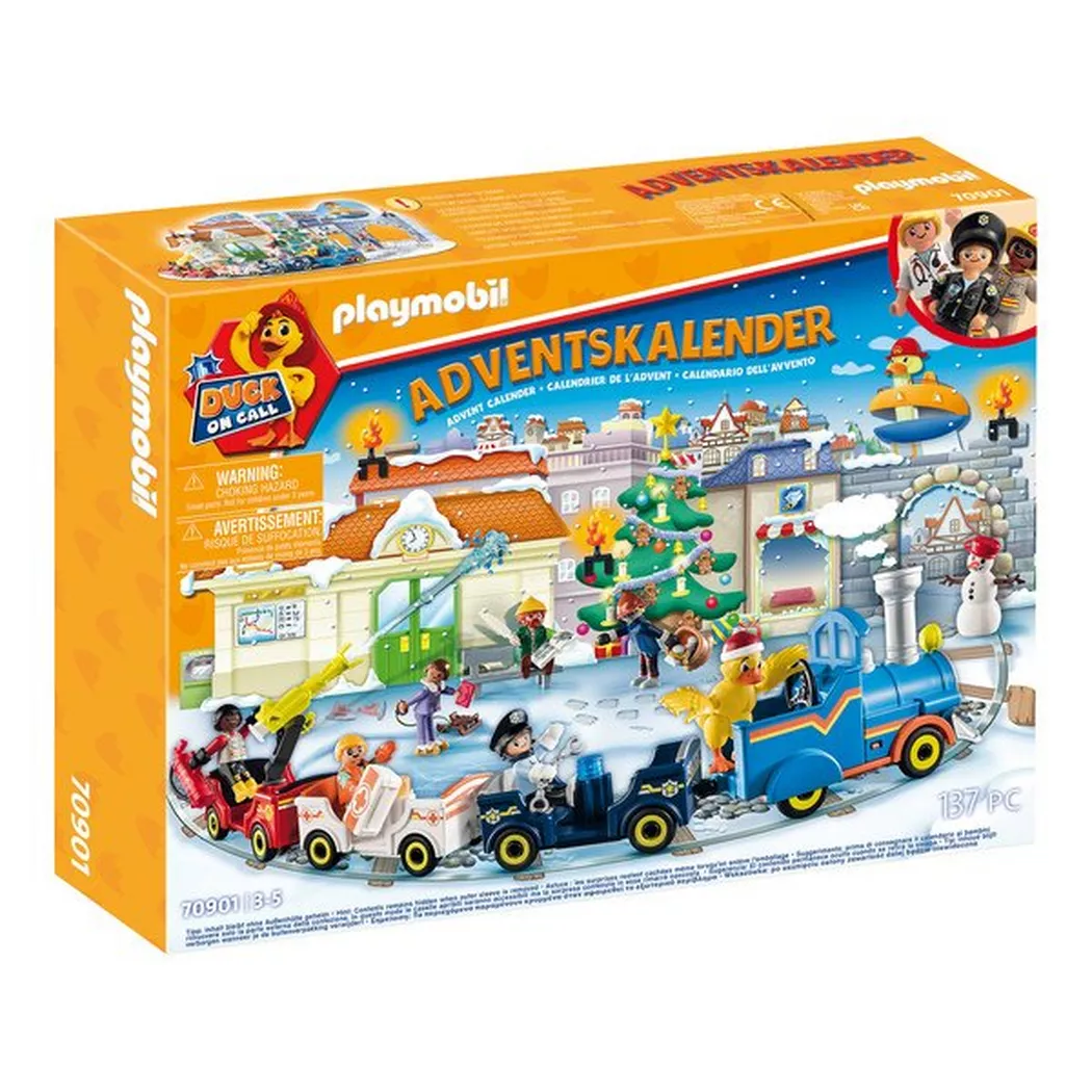 Playmobil - 70901 DUCK ON CALL - Adventskalender, Multicolor