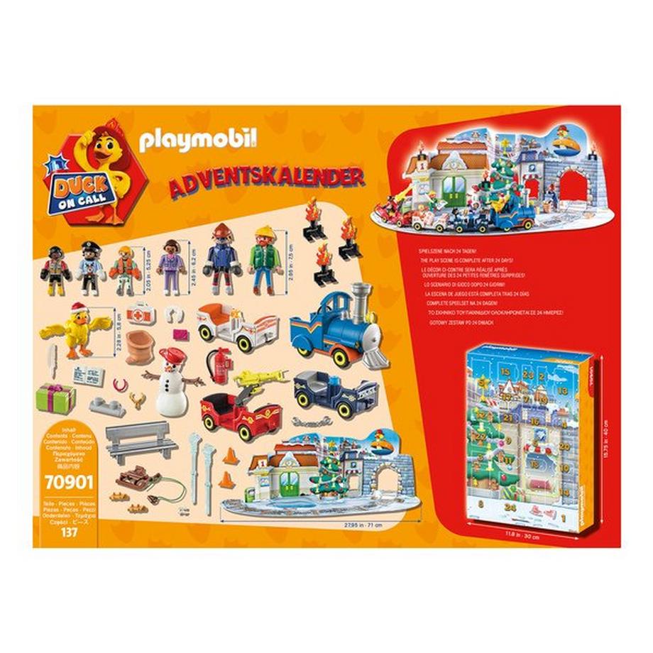 Playmobil  70901 DUCK ON CALL- Calendrier de l'Avent 