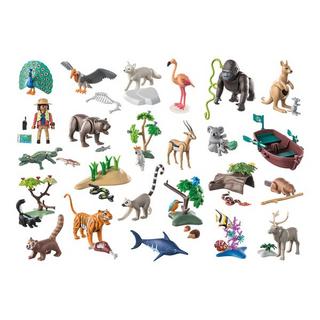 Playmobil  71006 Wiltopia - Calendario dell'Avvento Fai da te - Viaggio degli animali intorno al mondo 
