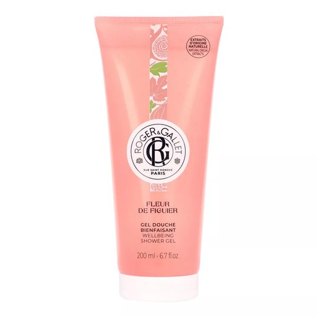 Roger & Gallet - Wohlfühl-Duschgel, Fleur de figuier gel douche, 200 ml, Weiss