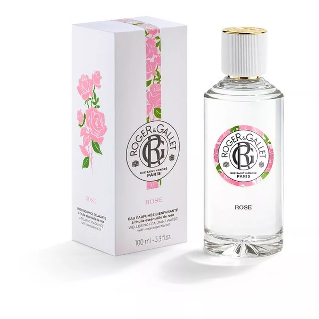 Roger & Gallet - Duftendes Wohlfühl-Wasser, Rose eau parfumee Duftendes Wohlfühl-Wasser, 100  ml, Weiss