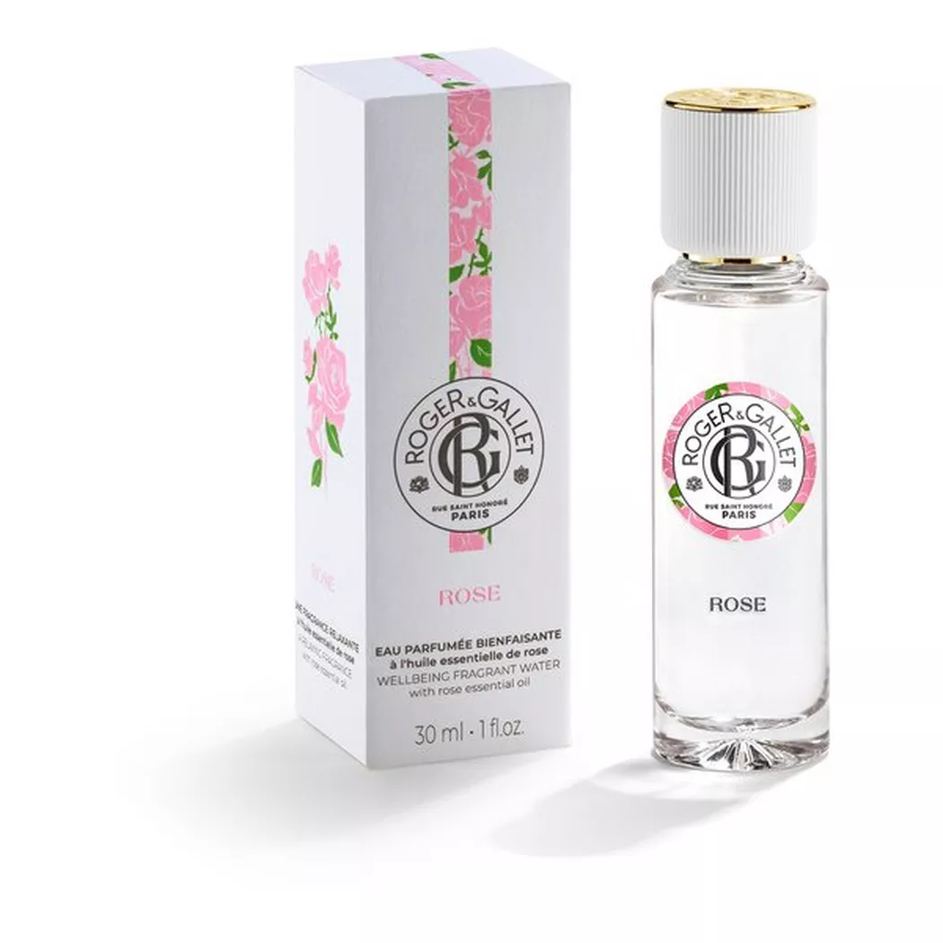 Roger & Gallet - Duftendes Wohlfühl-Wasser, Rose eau parfumee Duftendes Wohlfühl-Wasser, 30  ml, Weiss