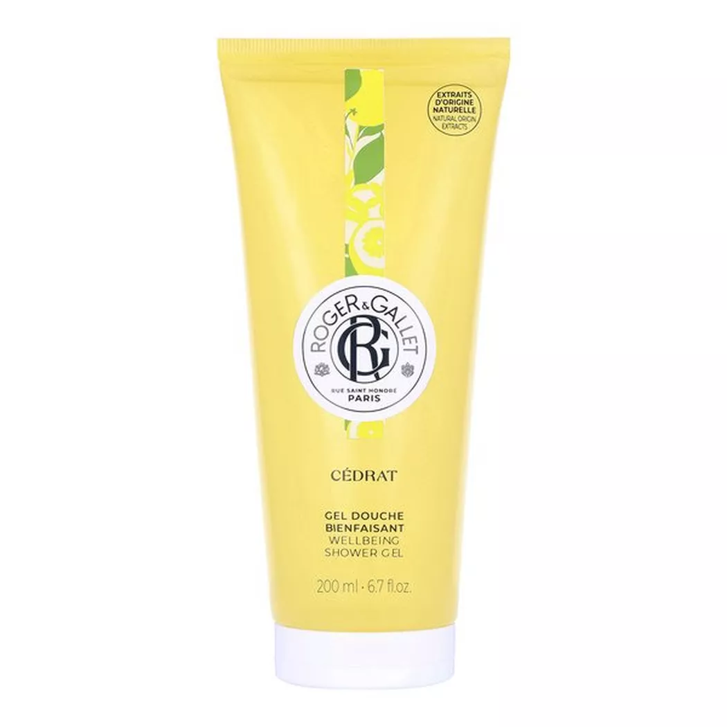 Roger & Gallet - Wohlfühl-Duschgel, Cedrat gel douche, 200 ml, Weiss