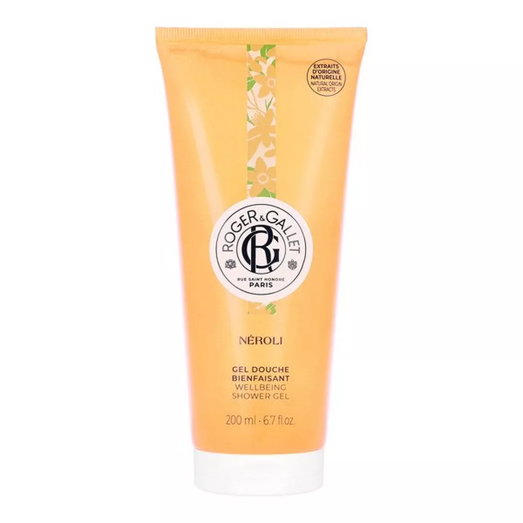 Roger & Gallet - Wohlfühl-Duschgel, Neroli gel douche, 200 ml, Weiss