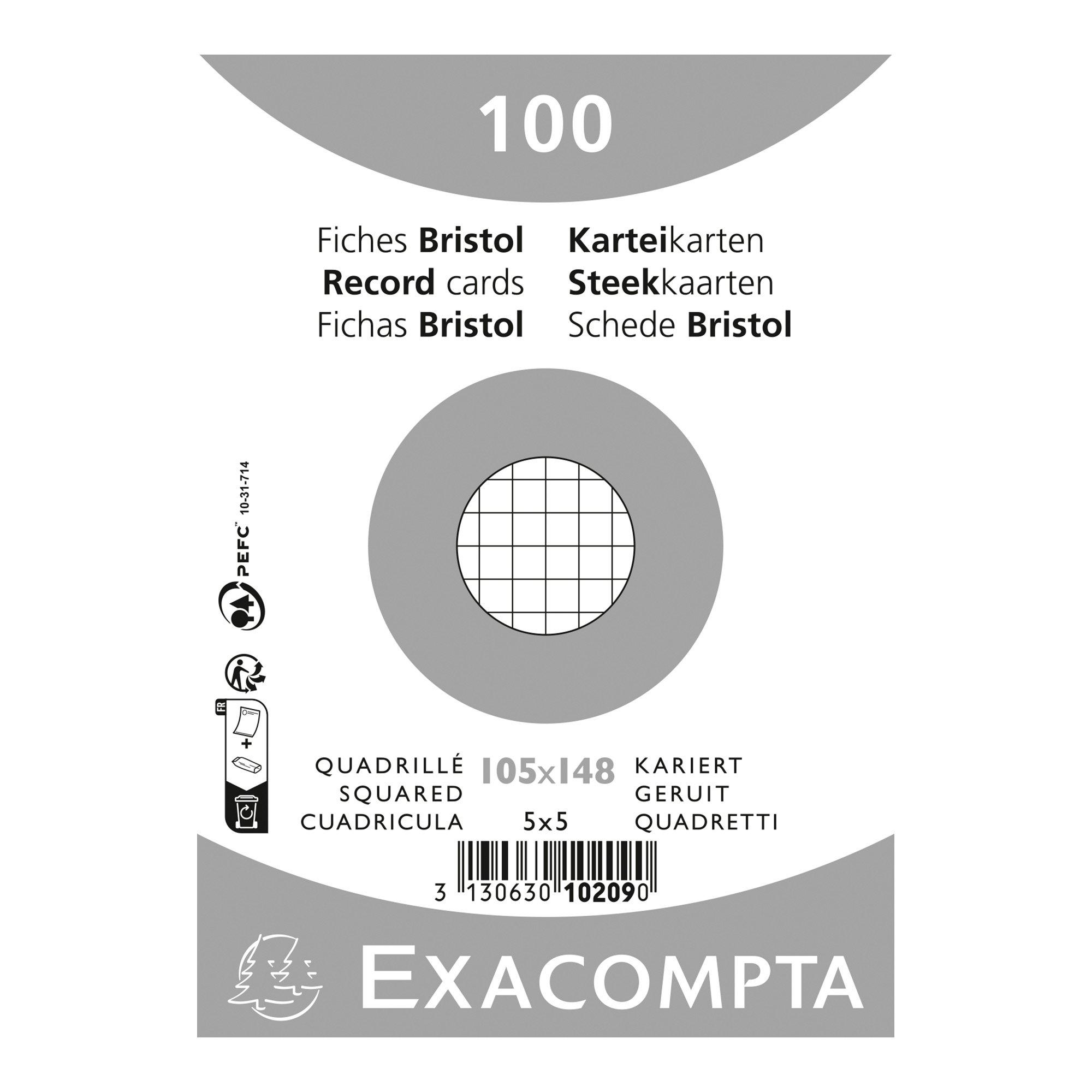Image of Exacompta Karteikarten - 105x148mm