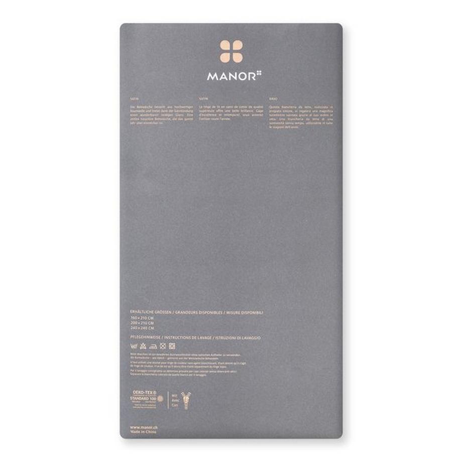 Manor Sateen Luxe Copripiumino  
