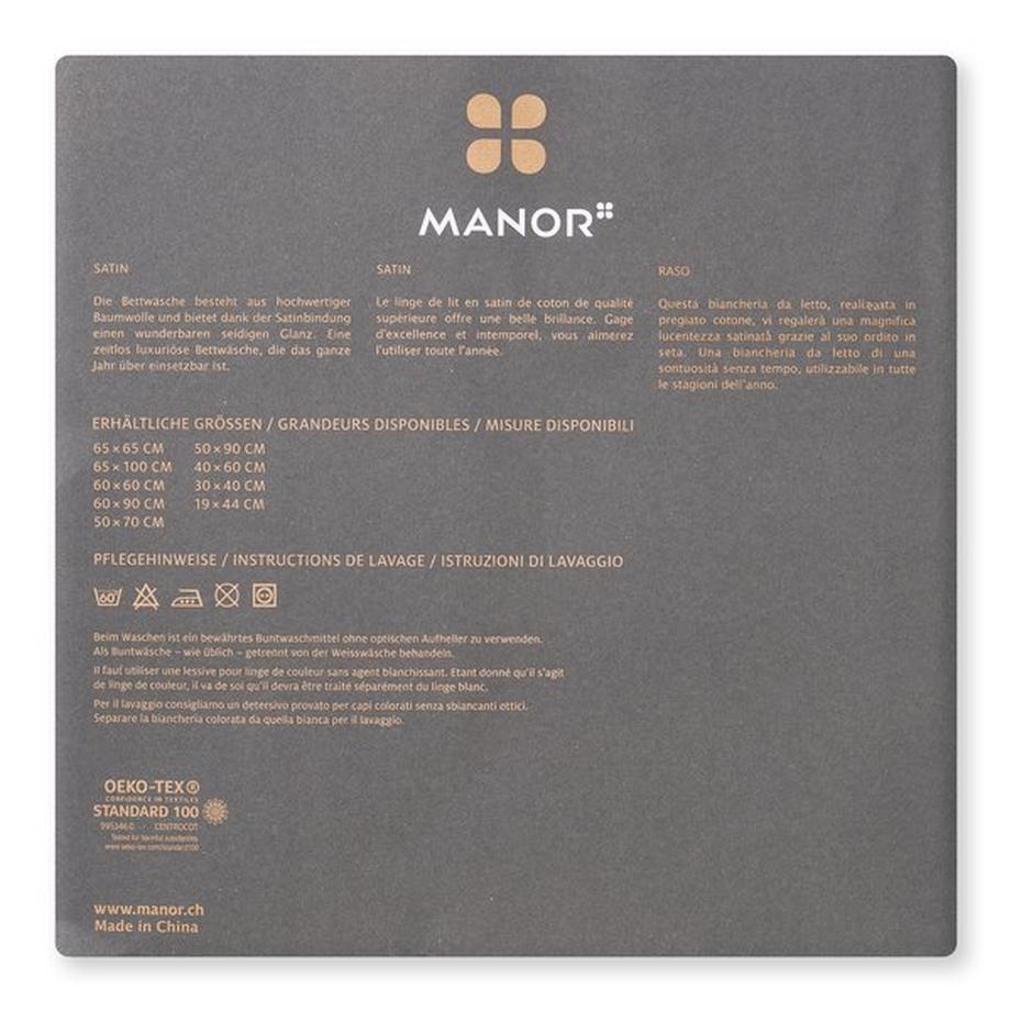 Manor Sateen Luxe Nackenrollenbezug  