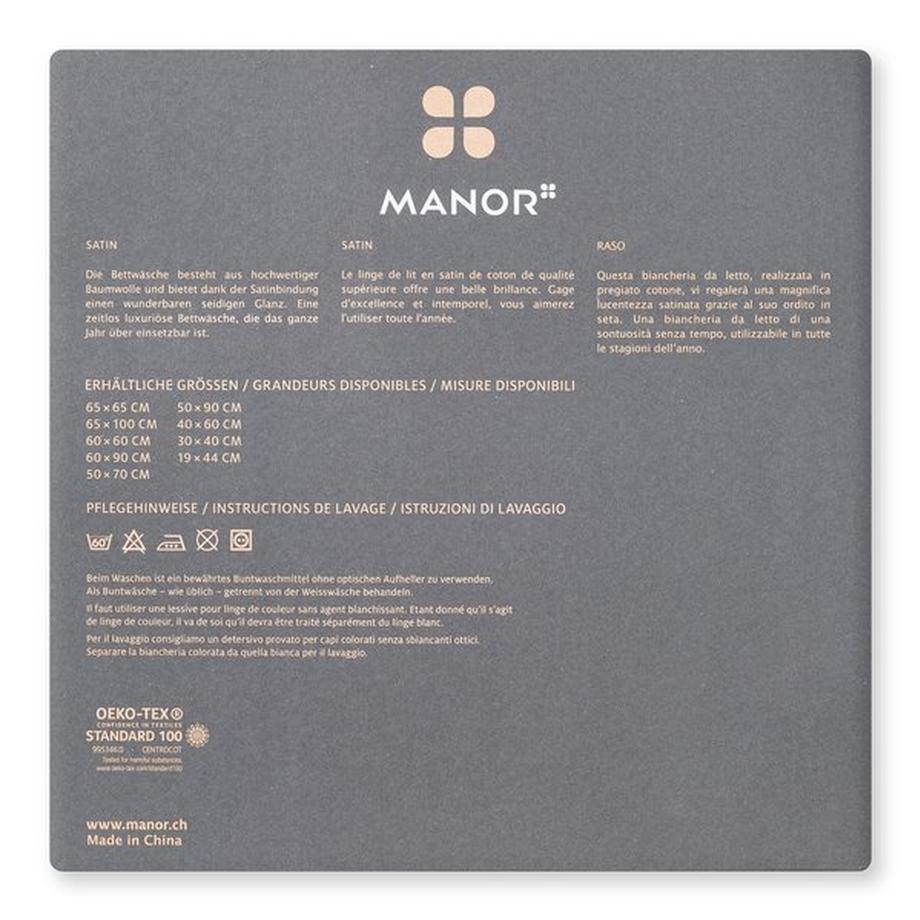 Manor Sateen Luxe Federa per poggianuca  