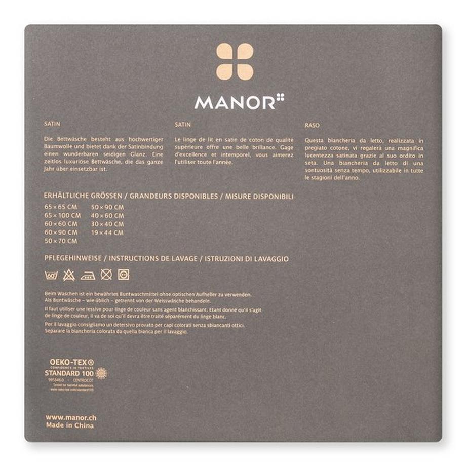 Manor Sateen Luxe Federa per poggianuca  