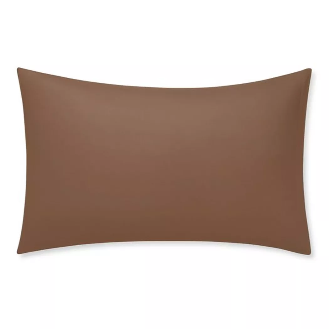 Manor - Kissenbezug, Sateen Luxe Kissenbezug, 30 x 40 cm, Braun Medium