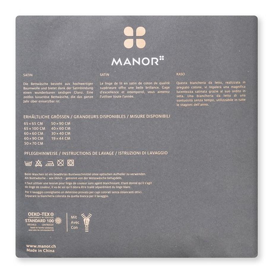 Manor Sateen Luxe Kissenbezug  