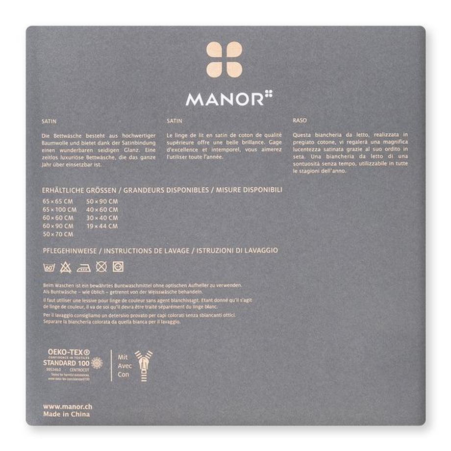 Manor Sateen Luxe Kissenbezug  