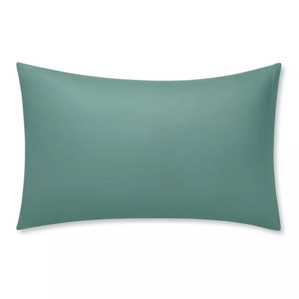Manor - Kissenbezug, Sateen Luxe Kissenbezug, 50 x 90 cm, Aquablau