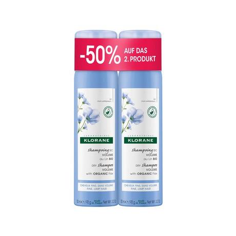 KLORANE Leinen Duo Trockenshampoo 
