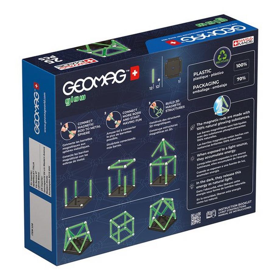 Geomag  Panels Green line Glow 25 parti 